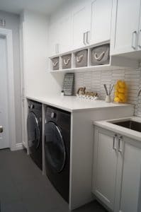 Granstone laundry room renovations
